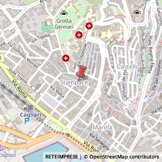 Mappa Corso Vittorio Emanuele II, 6, 09124 Cagliari, Cagliari (Sardegna)