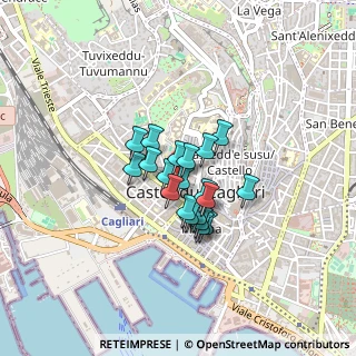 Mappa Corso Vittorio Emanuele II, 09124 Cagliari CA, Italia (0.2845)