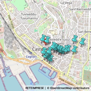 Mappa Corso Vittorio Emanuele II, 09124 Cagliari CA, Italia (0.4165)