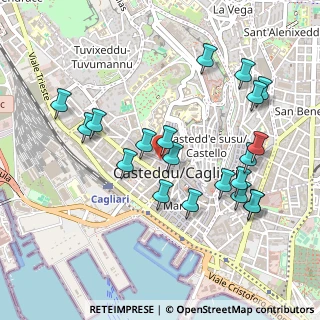 Mappa Corso Vittorio Emanuele II, 09124 Cagliari CA, Italia (0.56)