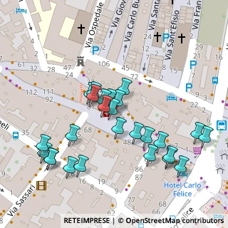 Mappa Corso Vittorio Emanuele II, 09124 Cagliari CA, Italia (0.05769)
