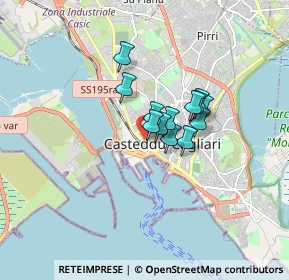 Mappa Via Roma, 09123 Cagliari CA, Italia (1.09154)