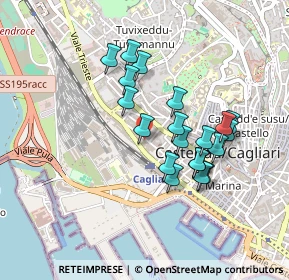 Mappa Via Roma, 09123 Cagliari CA, Italia (0.42)