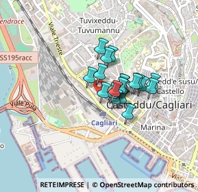 Mappa Via Roma, 09123 Cagliari CA, Italia (0.282)