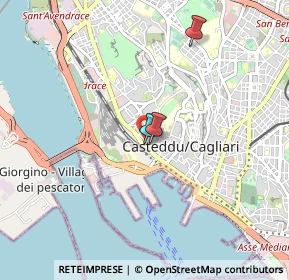 Mappa Via Roma, 09123 Cagliari CA, Italia (0.57333)