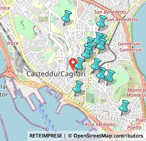 Mappa Via Giovanni Antonio Piccioni, 09124 Cagliari CA, Italia (0.89)