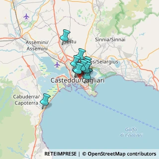 Mappa Via Giovanni Antonio Piccioni, 09124 Cagliari CA, Italia (3.25455)
