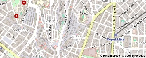 Mappa Cagliari