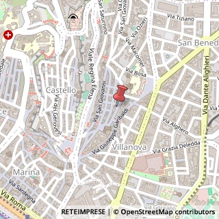 Mappa Via San Domenico, 66, 09127 Cagliari, Cagliari (Sardegna)