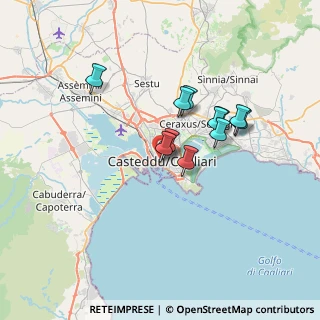 Mappa Via Goffredo Mameli, 09124 Cagliari CA, Italia (5.90545)