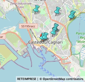 Mappa Via Malta, 09124 Cagliari CA, Italia (2.37727)