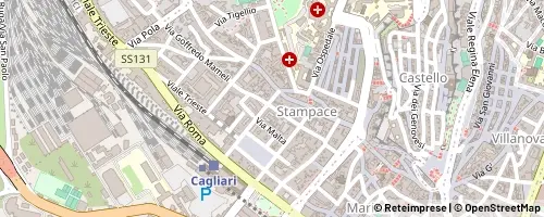 Mappa Cagliari