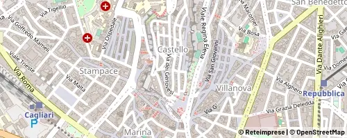 Mappa Cagliari