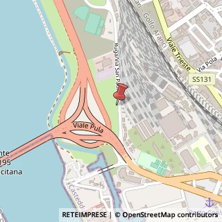 Mappa Via San Paolo, 15, 09123 Cagliari, Cagliari (Sardegna)