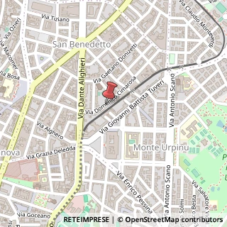 Mappa Via Domenico Cimarosa, 31, 09128 Cagliari, Cagliari (Sardegna)