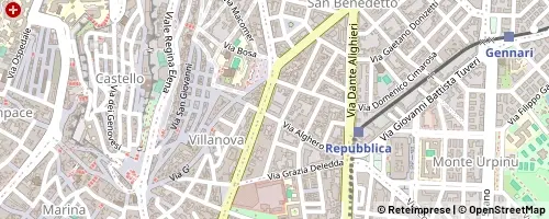 Mappa Cagliari