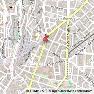Mappa Via Sidney Sonnino, 208, 09127 Cagliari, Cagliari (Sardegna)