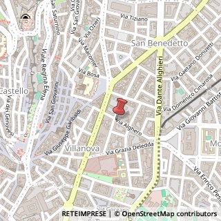 Mappa Via Alghero, 25, 09127 Cagliari, Cagliari (Sardegna)