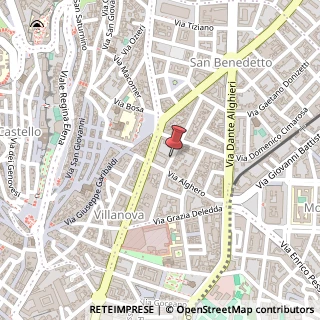 Mappa Via Sebastiano Satta Poeta, 66, 09127 Cagliari, Cagliari (Sardegna)