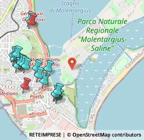 Mappa Via delle Acacie, 09126 Cagliari CA, Italia (1.419)