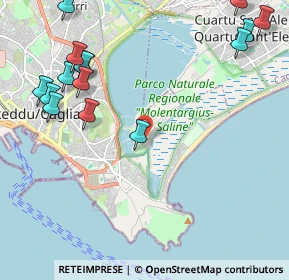 Mappa Via delle Acacie, 09126 Cagliari CA, Italia (3.14)