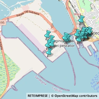 Mappa Z.I. Cacip - Località Porto Canale, 09123 Cagliari CA, Italia (1.2625)
