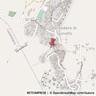 Mappa Via matteotti, 88824 Belvedere di Spinello, Crotone (Calabria)