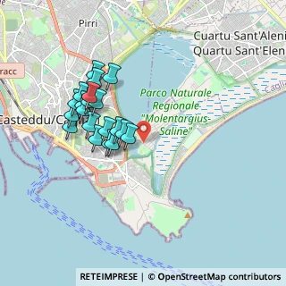 Mappa Cagliari, 09126 Medau Su Cramu CA, Italia (1.872)