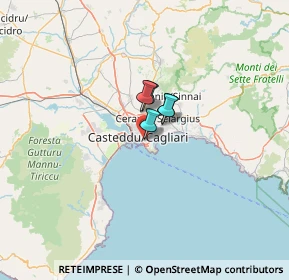 Mappa Via dei Falconi, 09126 Cagliari CA, Italia (27.425)