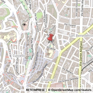 Mappa Via Tempio, 8A, 09127 Cagliari, Cagliari (Sardegna)