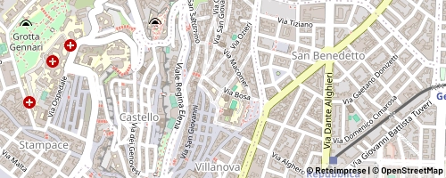 Mappa Cagliari