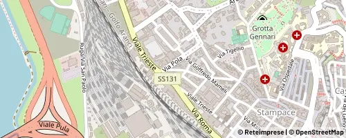 Mappa Cagliari
