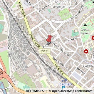 Mappa Via Pola, 22, 09123 Cagliari, Cagliari (Sardegna)