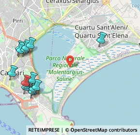 Mappa Strada Comunale De Is Arenas, 09045 Quartu Sant'Elena CA, Italia (2.99154)
