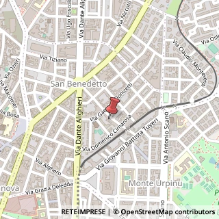 Mappa Via Giacomo Puccini, 2, 09128 Cagliari, Cagliari (Sardegna)