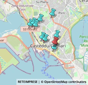 Mappa Via De S' Ecca Manna, 09123 Cagliari CA, Italia (1.33455)