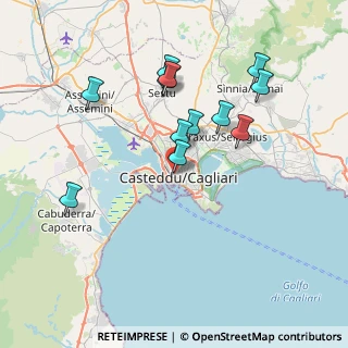 Mappa Via De S' Ecca Manna, 09123 Cagliari CA, Italia (7.88083)