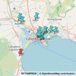 Mappa Via De S' Ecca Manna, 09123 Cagliari CA, Italia (5.68)