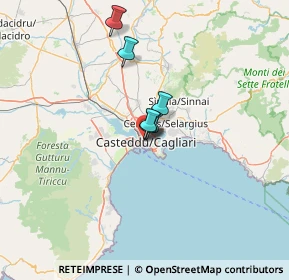 Mappa Via De S' Ecca Manna, 09123 Cagliari CA, Italia (27.86545)