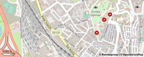 Mappa Cagliari