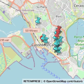 Mappa Via Carloforte, 09123 Cagliari CA, Italia (1.58929)