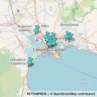 Mappa Cagliari, 09123 Cagliari CA, Italia (5.00818)