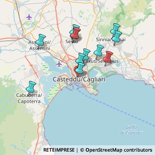 Mappa Cagliari, 09123 Cagliari CA, Italia (7.8775)