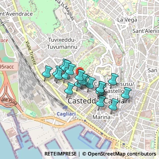 Mappa Cagliari, 09123 Cagliari CA, Italia (0.3475)