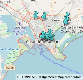 Mappa Via Palabanda, 09123 Cagliari CA, Italia (2.635)