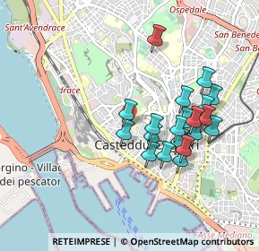 Mappa Via Palabanda, 09123 Cagliari CA, Italia (0.9145)