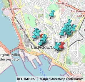 Mappa Via Palabanda, 09123 Cagliari CA, Italia (0.859)