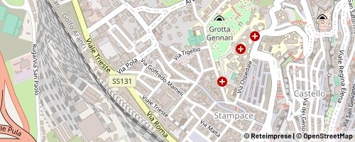 Mappa Cagliari