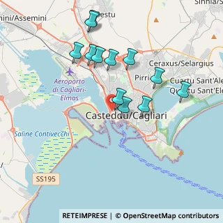 Mappa Via San Paolo, 09123 Cagliari CA, Italia (4.01583)