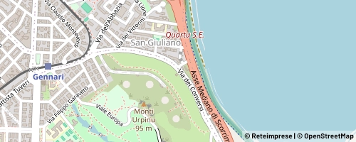 Mappa Cagliari